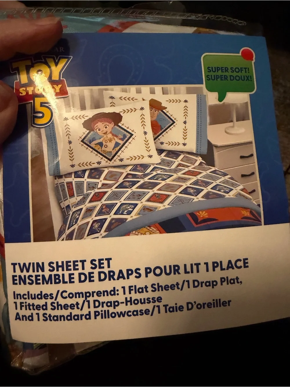 Toy Story 5 Twin Sheet Set